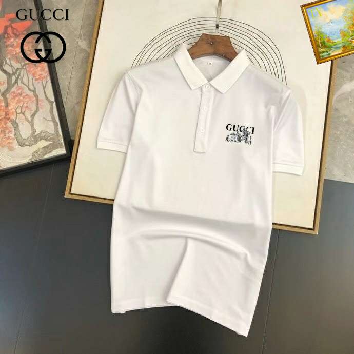 Picture of Gucci Polo Shirt Short _SKUGuccim-3xl25tn6620430